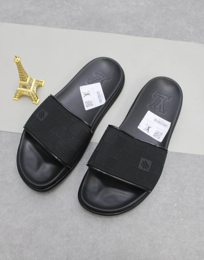 Louis Vuitton Damier Men’s Mule Slides UK Reps AAA Quality