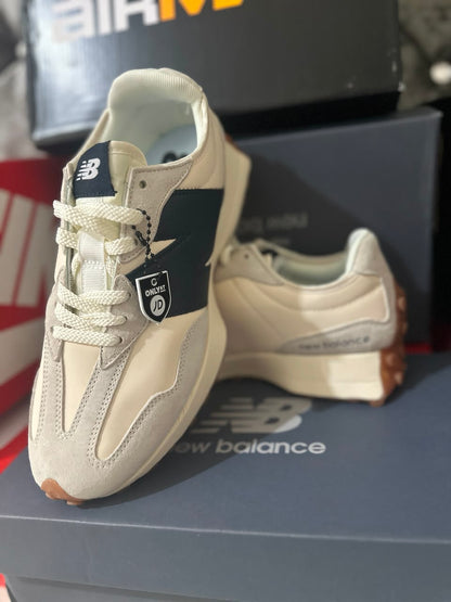 New Balance 327 White Off-White Navy Mens Trainers UK Reps AAA Quality