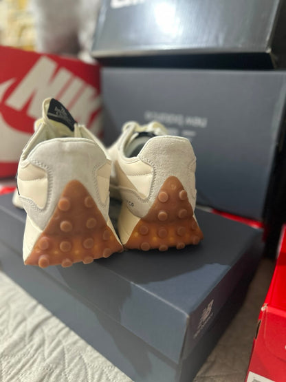 New Balance 327 White Off-White Navy Mens Trainers UK Reps AAA Quality