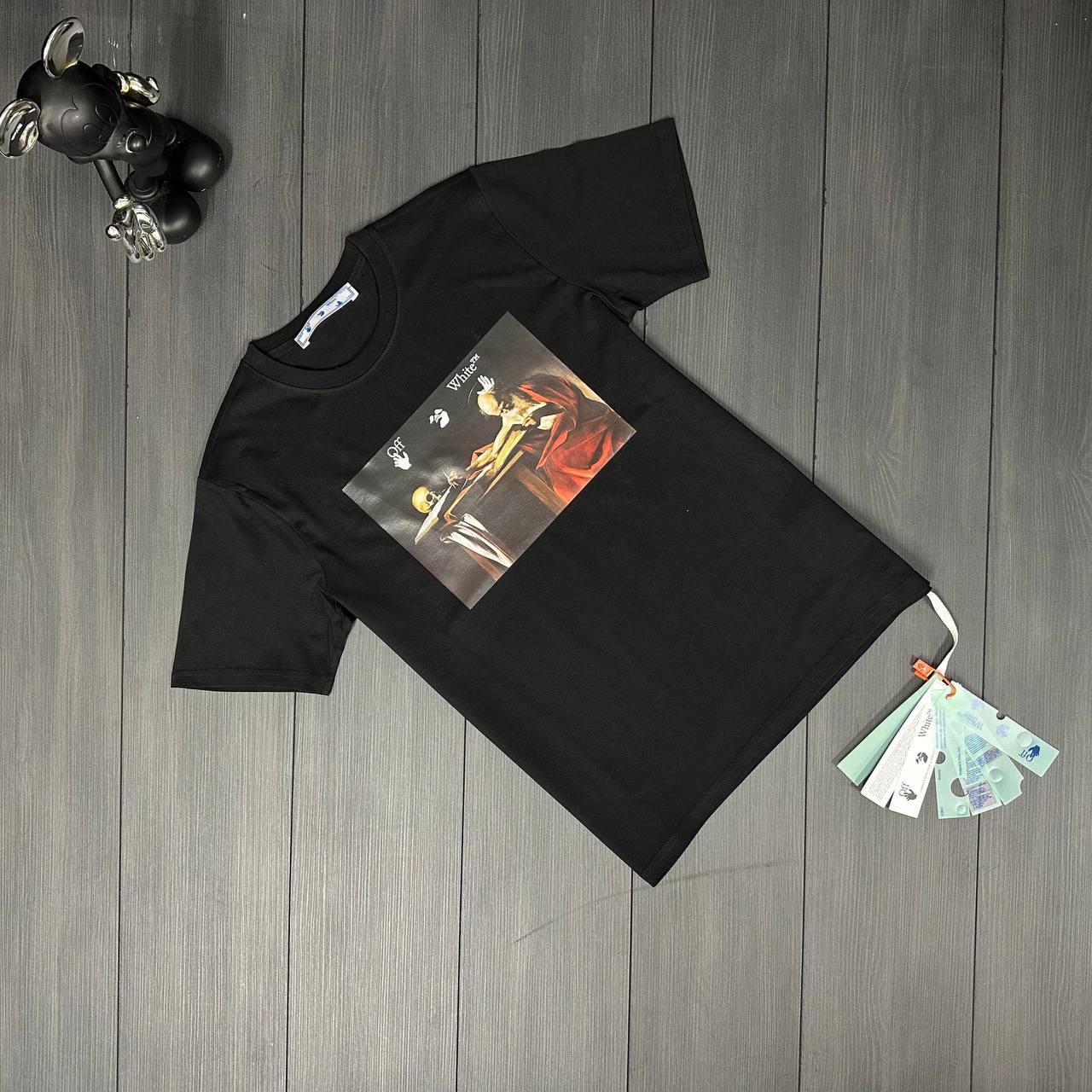 Off-White Caravaggio Saint T-Shirt in 2 Colors UK Reps AAA Quality