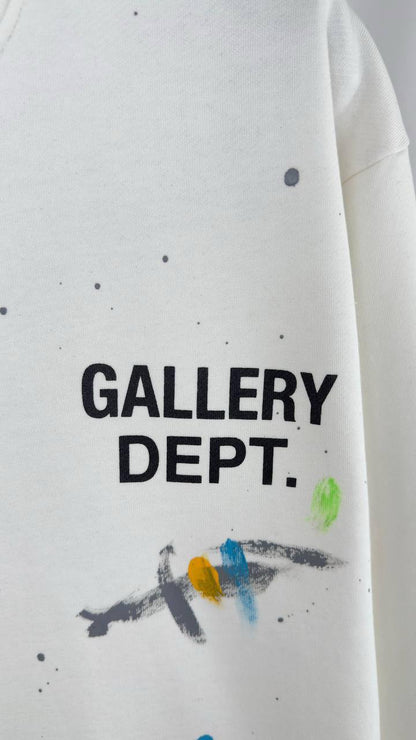 Gallery Dept. Hollywood CA Paint Splatter Jumpers in 2 Colors Mens UK Reps AAA Quality
