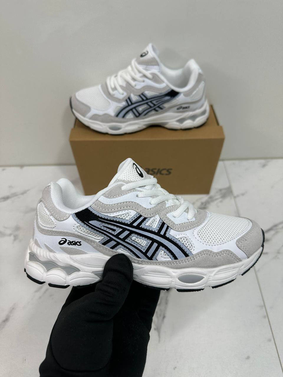 Asics Gel-Nyc Carrier Grey Womens Trainers UK Reps AAA Quality