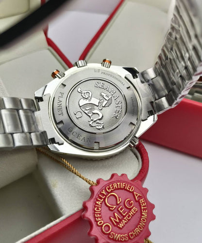 Omega Speedmaster Moonwatch Co-Axial Chronograph Dial Mens Watch UK Reps AAA Quality