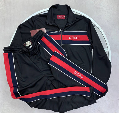 Gucci Neoprene Zipped Tracksuits For Mens in 2 Colors UK Reps AAA Quality