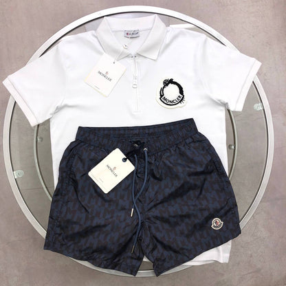 Moncler Lunar New Year Dragon Polo Shirts & Shorts Mens in Multiple Colors UK Reps AAA Quality