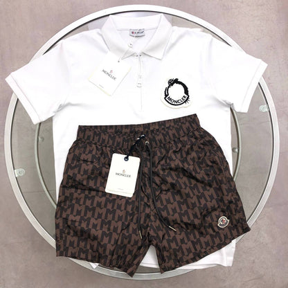 Moncler Lunar New Year Dragon Polo Shirts & Shorts Mens in Multiple Colors UK Reps AAA Quality