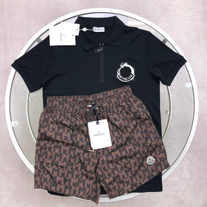 Moncler Lunar New Year Dragon Polo Shirts & Shorts Mens in Multiple Colors UK Reps AAA Quality