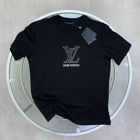 Louis Vuitton Vuitton x NBA Black Graphic T-Shirt UK Reps AAA Quality