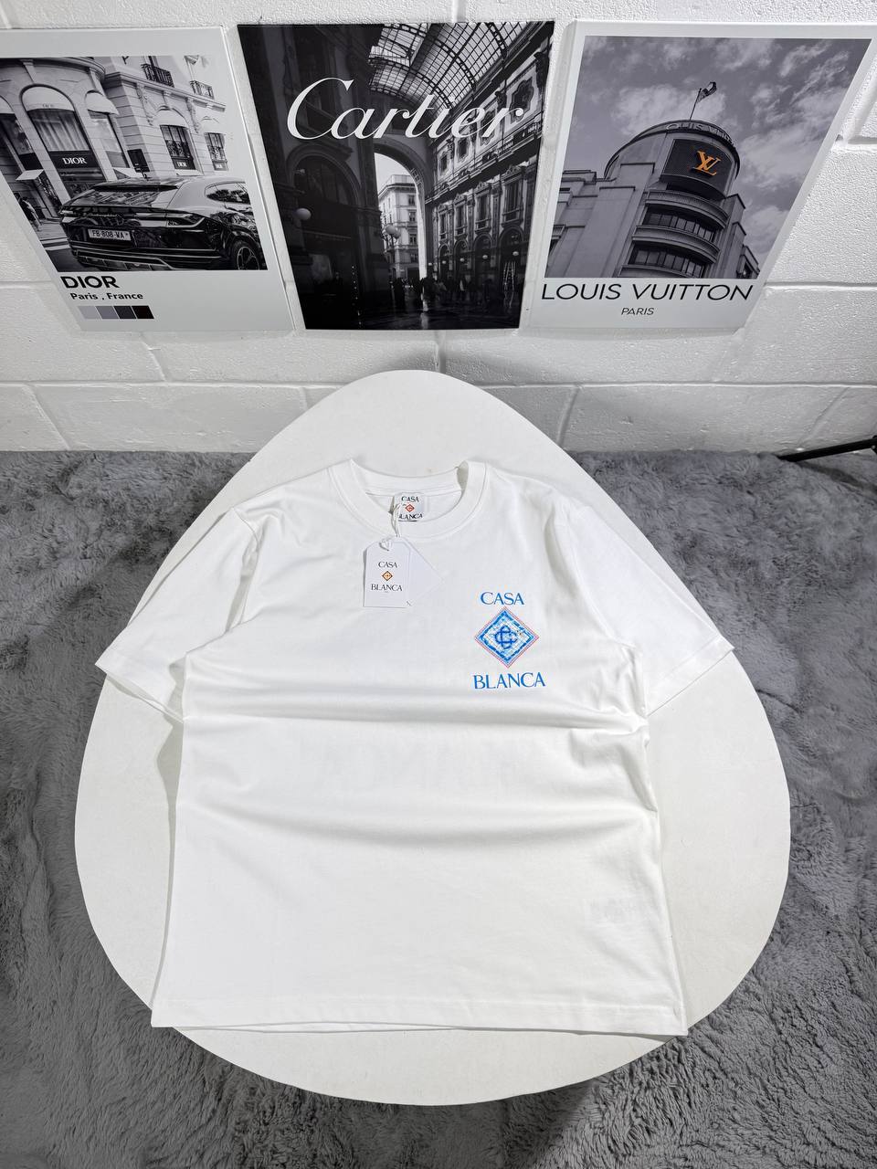 Casablanca Pool T-Shirts Mens in Multiple Colors UK Reps AAA Quality