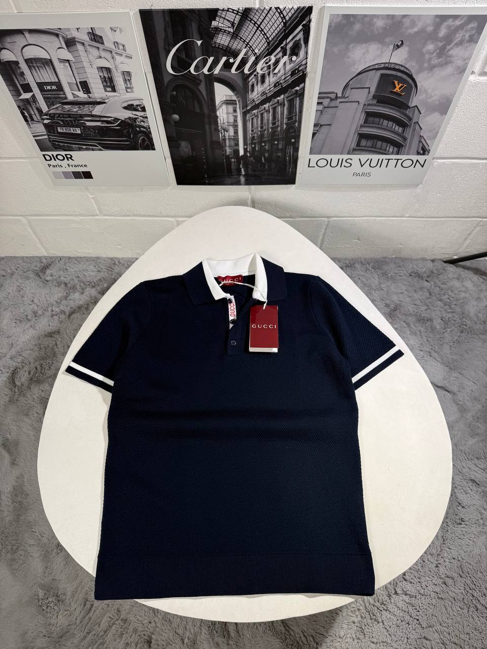 Gucci Cotton Piquet Polo Shirts Mens in Multiple Colors UK Reps AAA Quality