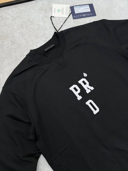 Prada Logo-Embroidered Mens Jumpers in 2 Colors UK Reps AAA Quality