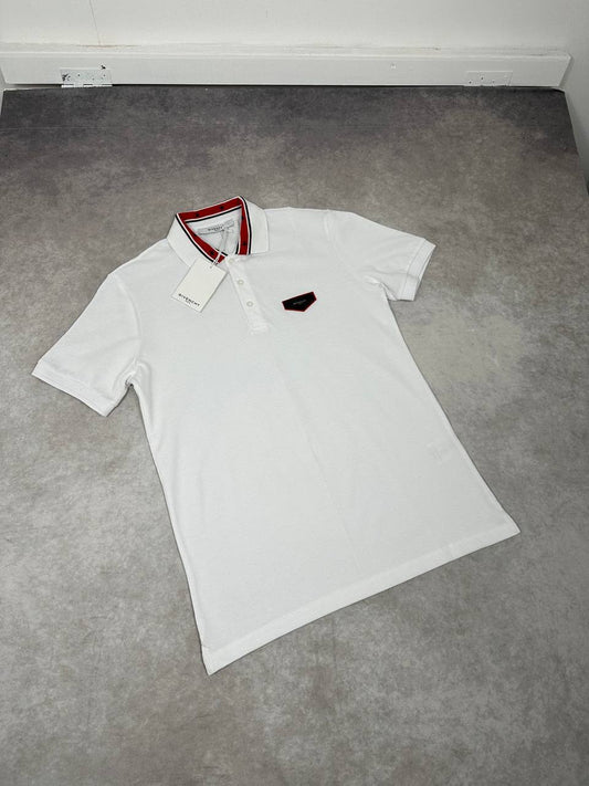 Givenchy Logo-Patch Cotton Piqué Polo Shirts in 2 Colors UK Reps AAA Quality