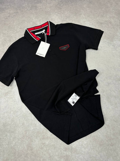 Givenchy Logo-Patch Cotton Piqué Polo Shirts in 2 Colors UK Reps AAA Quality