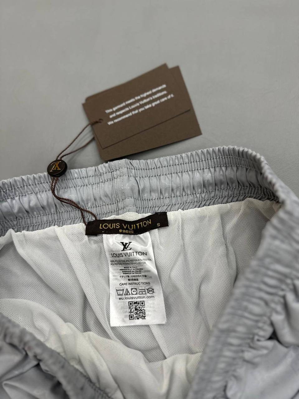 Louis Vuitton Silver Monogram Designer Shorts Men's UK Reps AAA Quality