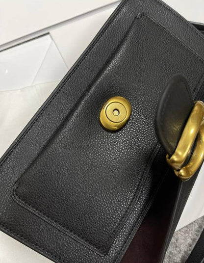 Coach Tabby Shoulder Bag in Black Color UK Reps AAA Quality