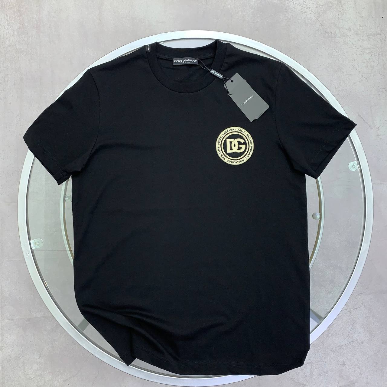 Dolce & Gabbana Logo-Patch T-shirt in Multiple Colors UK Reps AAA Quality