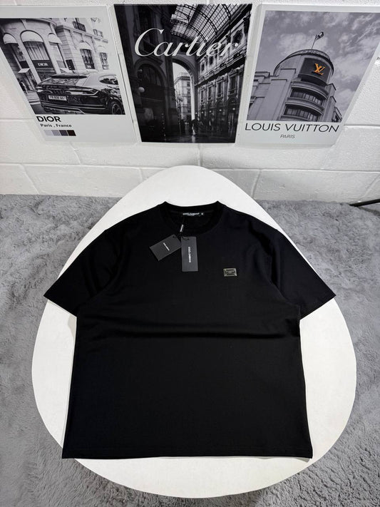 Dolce & Gabbana Logo Tag T-Shirts Mens in 2 Colors UK Reps AAA Quality
