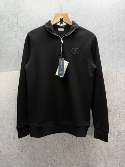 Christian Dior CD Icon Half Zip Cotton Mens Jumpers in Multiple Colors UK Reps AAA Quality