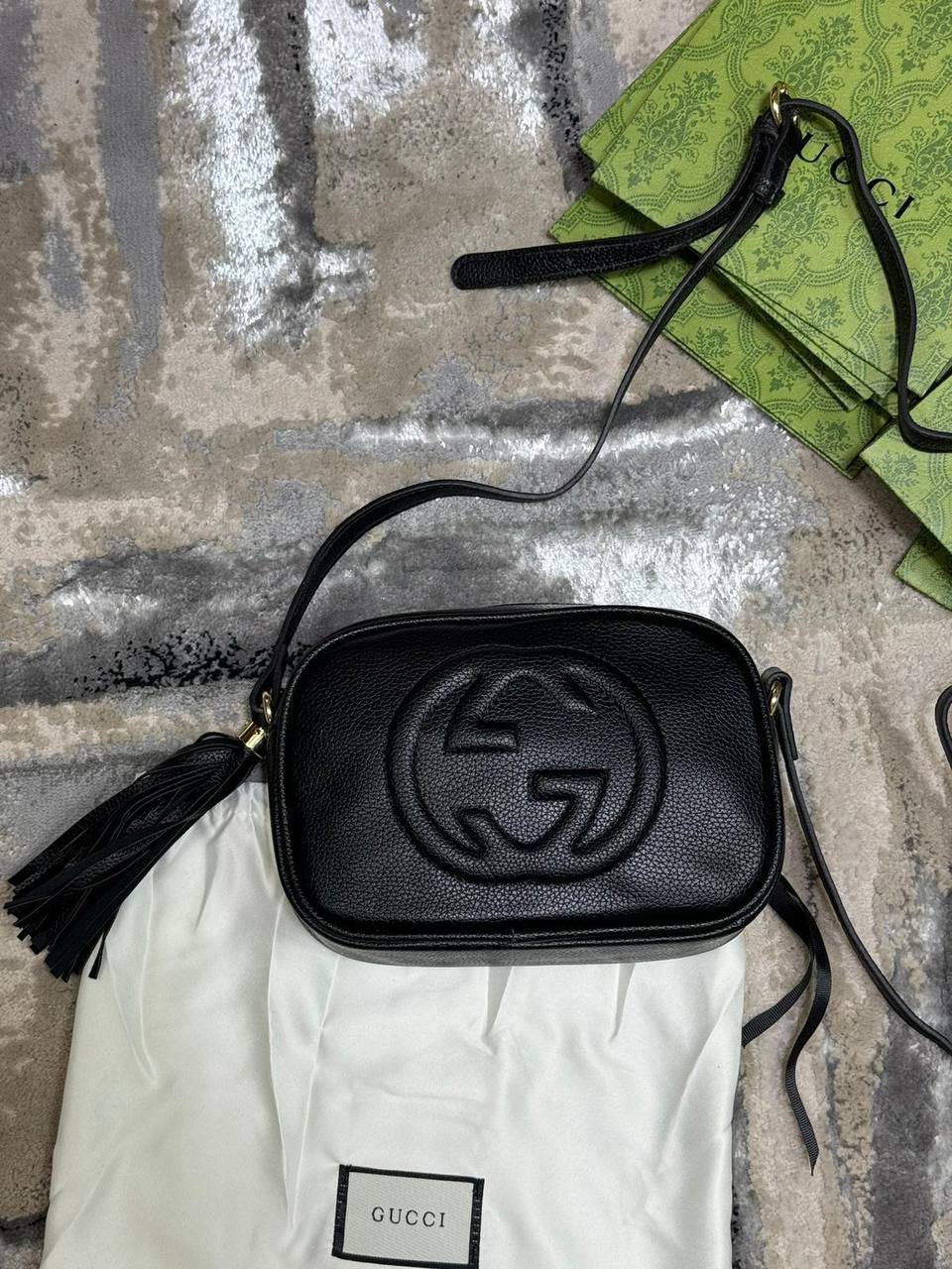 Gucci Soho Small Leather Bag in 2 Colors UK Reps AAA Quality