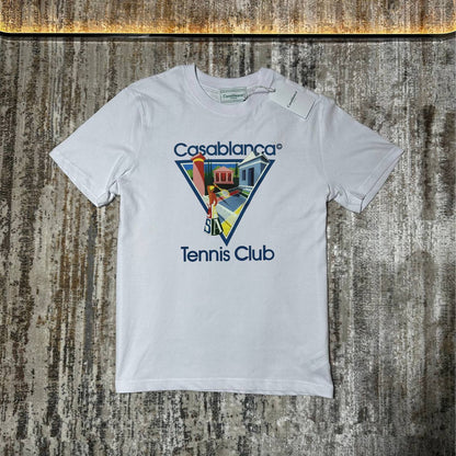 Casablanca Tennis Club T-Shirt in Multiple Colors UK Reps AAA Quality
