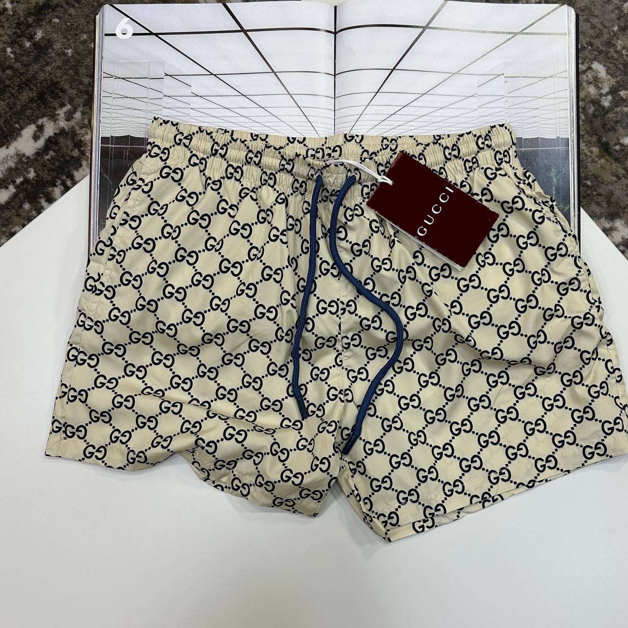 Gucci GG Printed Shorts Mens in Multiple Colors UK Reps AAA Quality