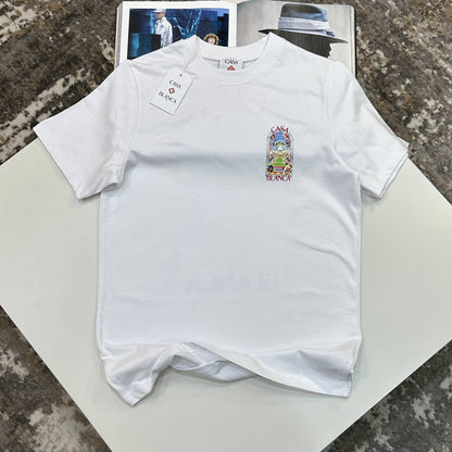 Casablanca Landscape T-Shirt in 2 Colors UK Reps AAA Quality