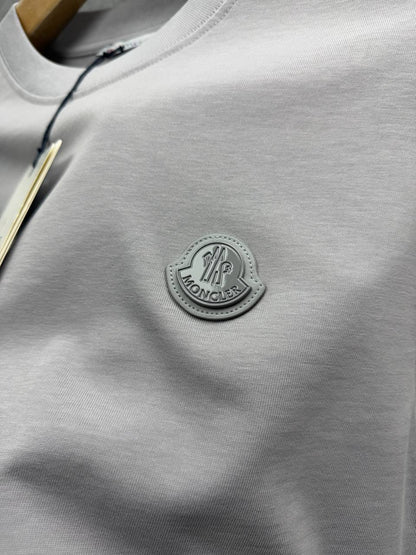 Moncler Badge Cotton Jersey T-Shirt in Multiple Colors UK Reps AAA Quality