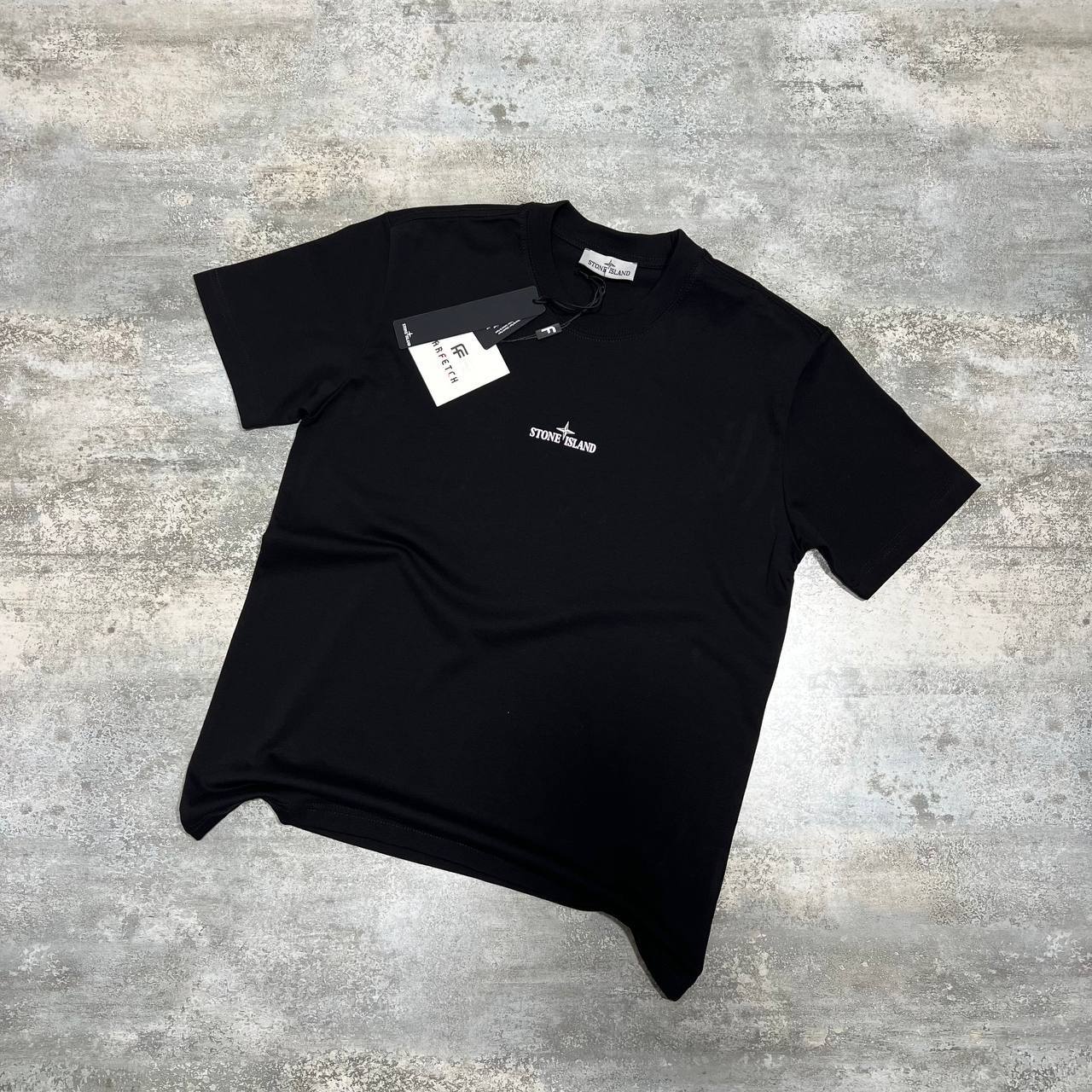 Stone Island Compass-print Cotton Jersey T-Shirts in 2 Colors UK Reps AAA Quality