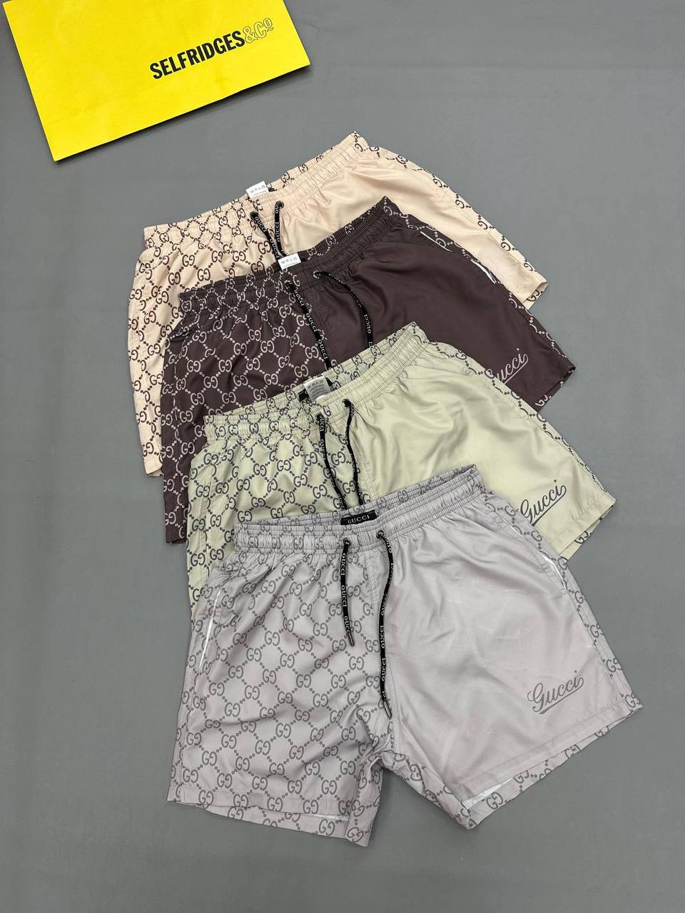 Gucci GG Print Nylon Shorts Mens in Multiple Colors UK Reps AAA Quality