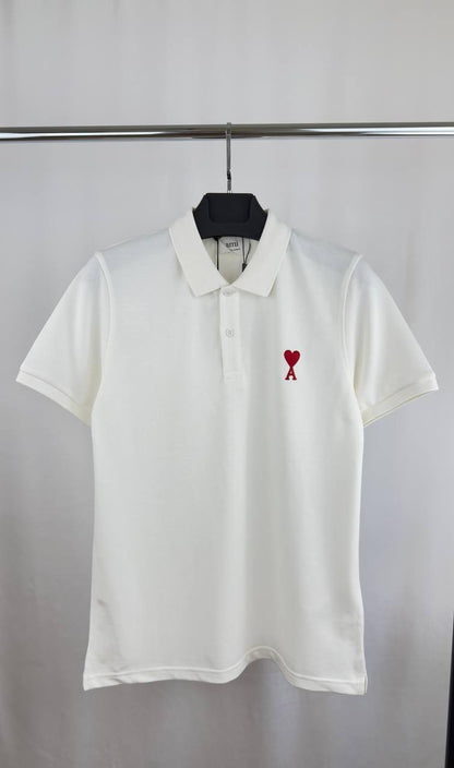Ami Paris Logo Polo Shirts in 2 Colors UK Reps AAA Quality