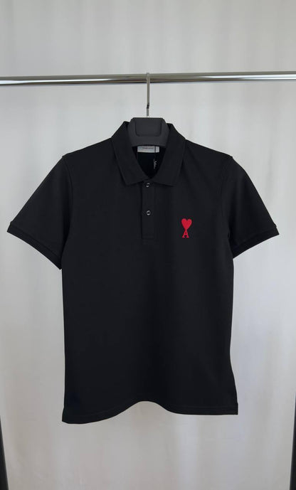 Ami Paris Logo Polo Shirts in 2 Colors UK Reps AAA Quality