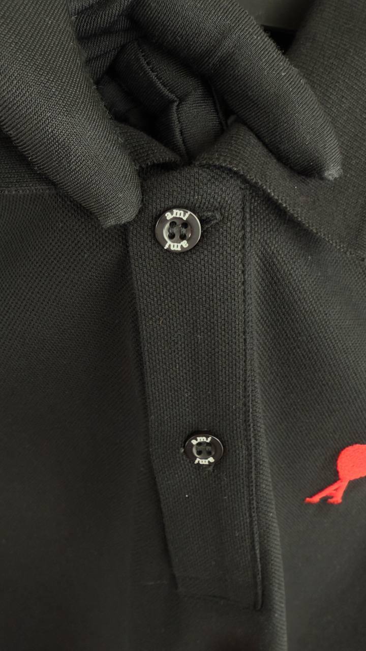 Ami Paris Logo Polo Shirts in 2 Colors UK Reps AAA Quality