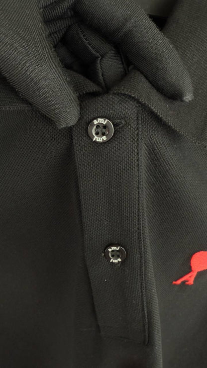 Ami Paris Logo Polo Shirts in 2 Colors UK Reps AAA Quality