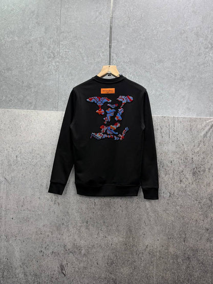 Louis Vuitton Graphic LV Logo Jumper in 2 Colors UK Reps AAA Quality