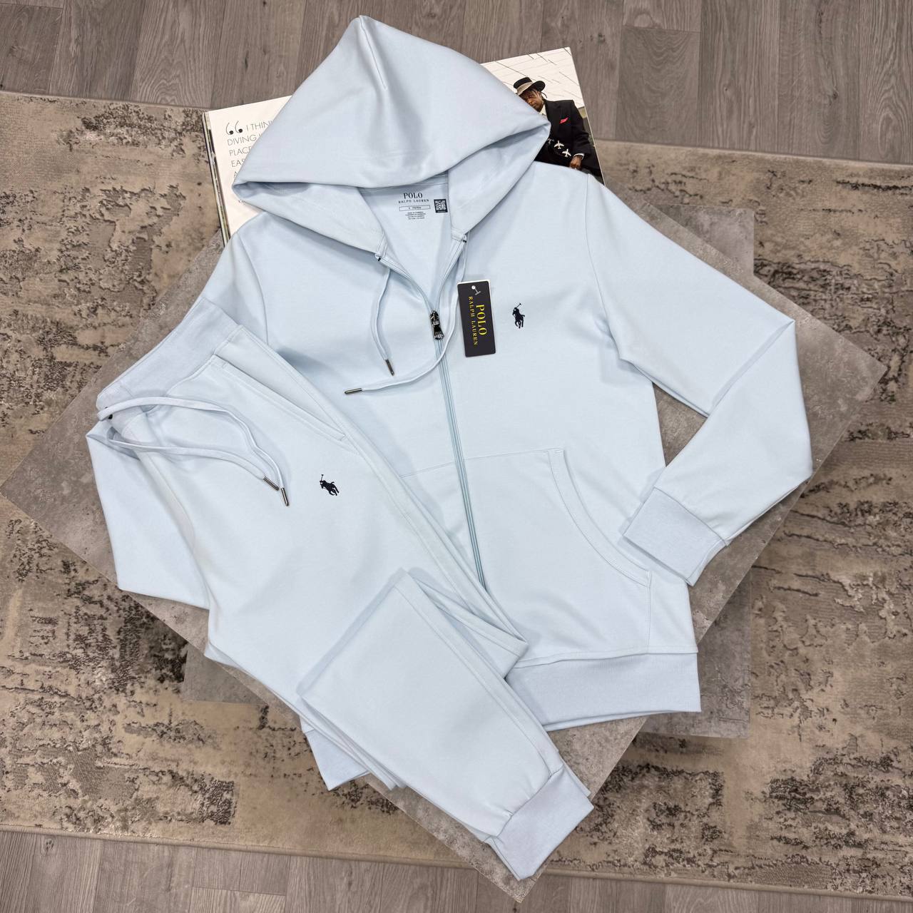 Polo Ralph Lauren Aviator Navy Tracksuit in Multiple Colors UK Reps AAA Quality