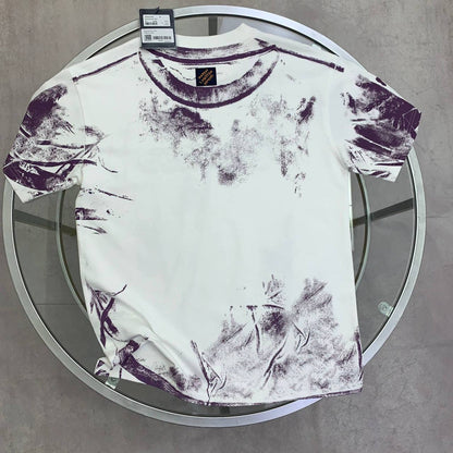 Louis Vuitton Overprinted T-Shirt in 2 Colors UK Reps AAA Quality