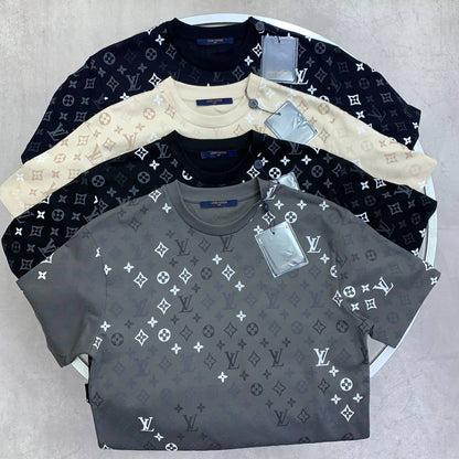 Louis Vuitton Monogram Gradient T-Shirt in 2 Colors UK Reps AAA Quality
