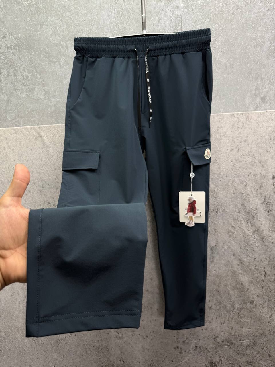 Moncler Technical Drawstring Cargo Pants in Multiple Colors UK Reps AAA Quality