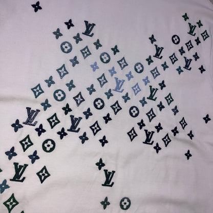 Louis Vuitton Gradient Monogram T-Shirt Mens in 2 Colors UK Reps AAA Quality