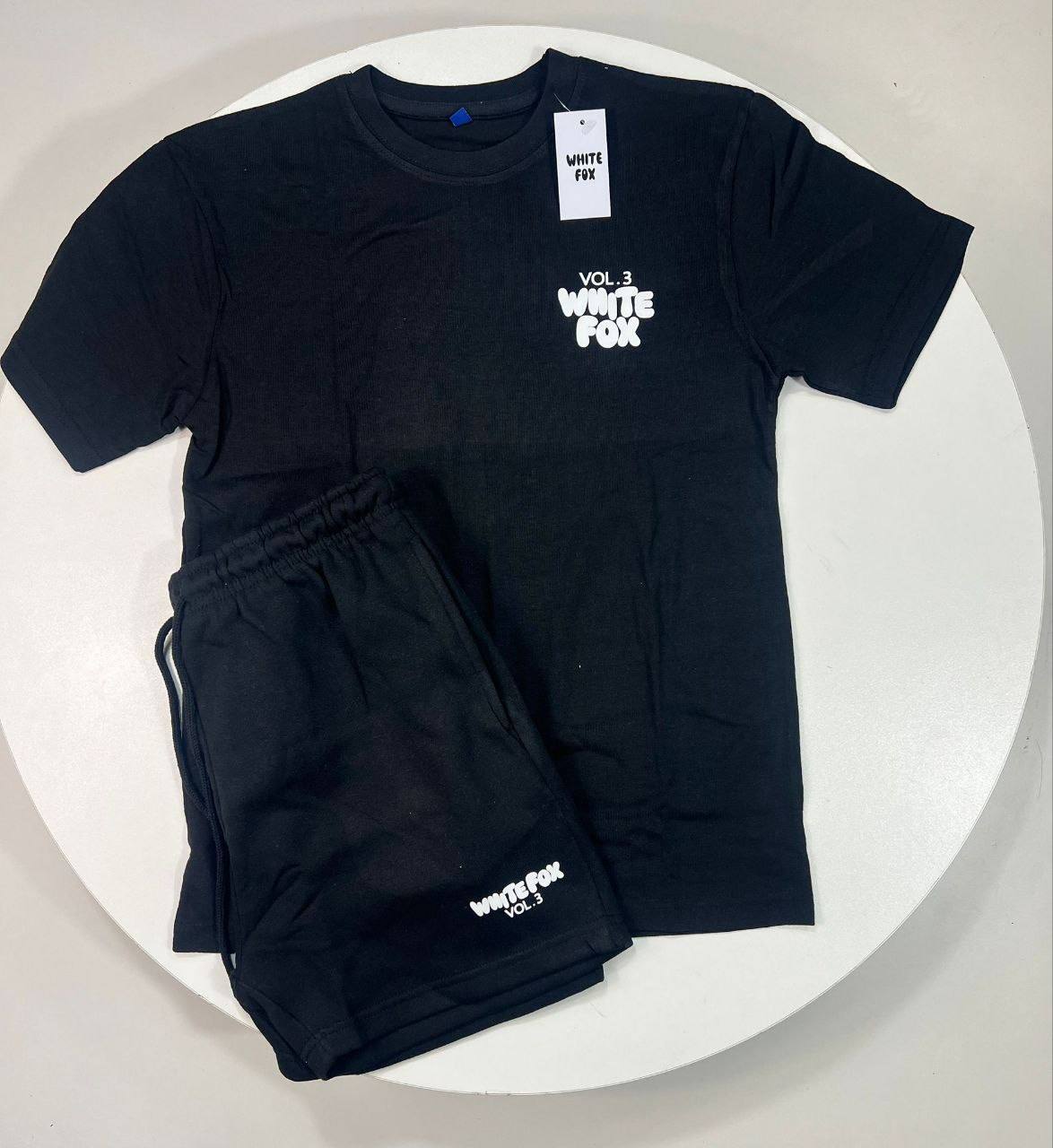 White Fox Boutique Vol. 3 T-Shirt & Shorts Set Women's UK Reps AAA Quality