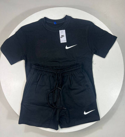 Nike Everyday Essentials T-Shirt & Shorts Set Women's UK Reps AAA Quality