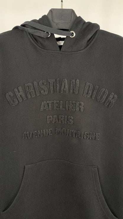 Christian Dior Avenue Montaigne Hoodie Mens in 2 Colors UK Reps AAA Quality