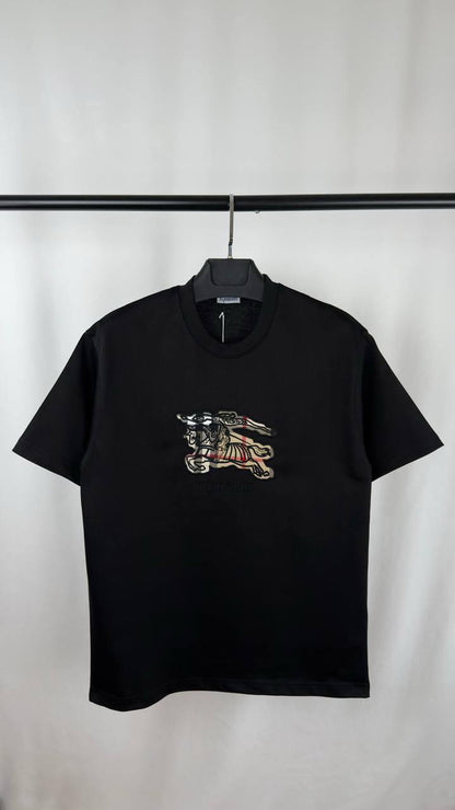 Burberry Knight Check Embroidered in 2 Colors T-shirt UK Reps AAA Quality