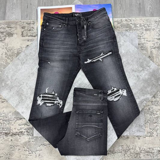 Amiri Underlay Slim-Fit Jeans in Multiple Waist Sizes Mens UK Reps AAA Quality