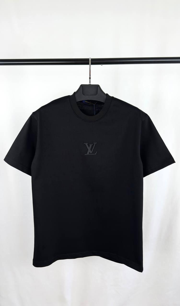 Louis Vuitton Embroidered Signature T-Shirt Mens in 2 Colors UK Reps AAA Quality