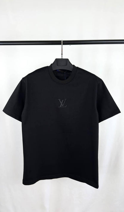 Louis Vuitton Embroidered Signature T-Shirt Mens in 2 Colors UK Reps AAA Quality