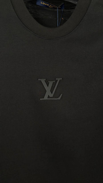 Louis Vuitton Embroidered Signature T-Shirt Mens in 2 Colors UK Reps AAA Quality