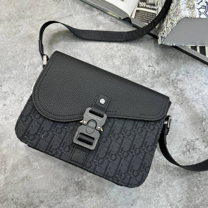 Christian Dior Durable Black Messenger Bags Mens UK Reps AAA Quality