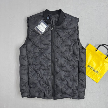 Louis Vuitton Monogram Gilet Fit Sporty Wear Mens in 2 Colors UK Replica AAA Quality